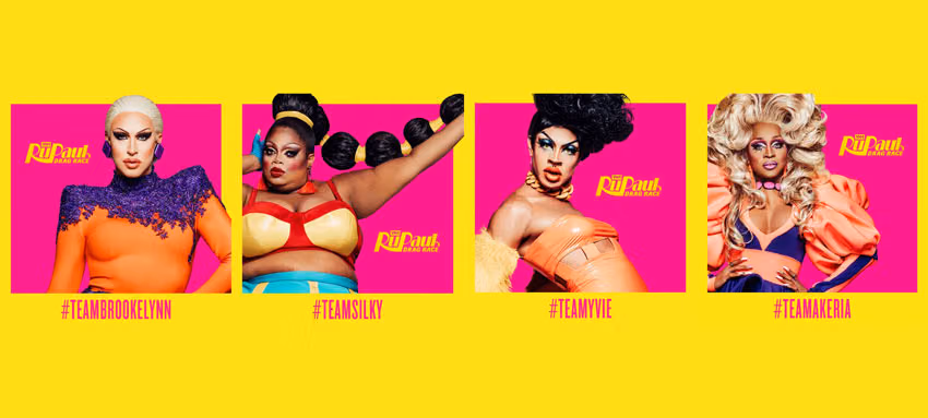 Drag Race season 11 top four: Brooke Lynn Hytes, Silky Nutmeg Ganache, Yvie Oddly and A'keria Chanel Davenport