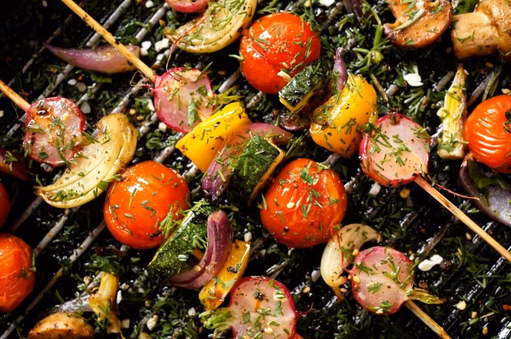 grilled kebabs
