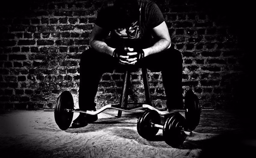 Man Lifting Weights