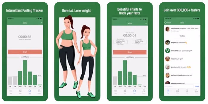 Vora fasting app