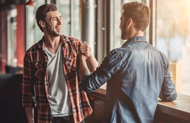 falling in love with straight man