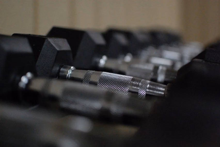 lifting weights