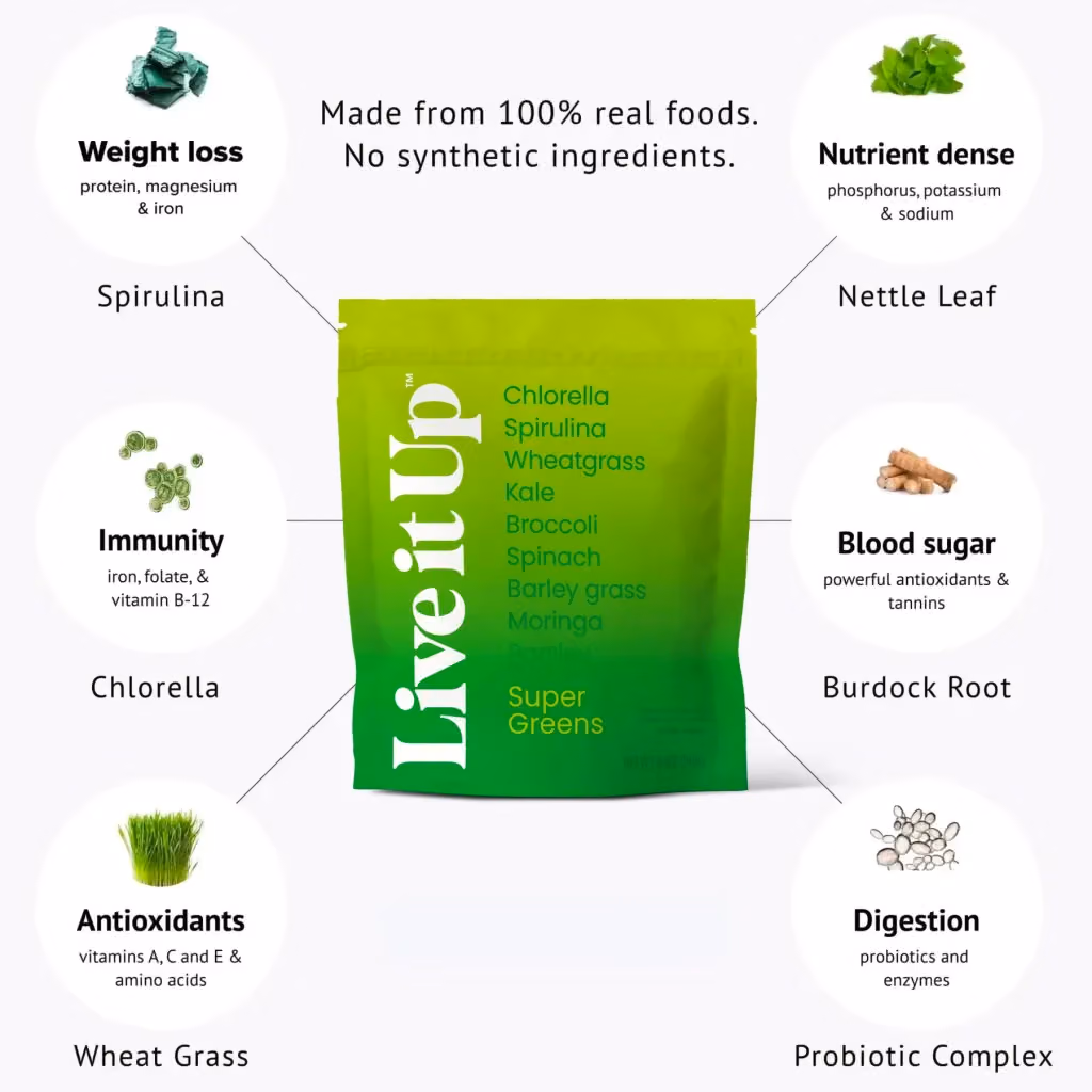 Live it Up Super Greens review