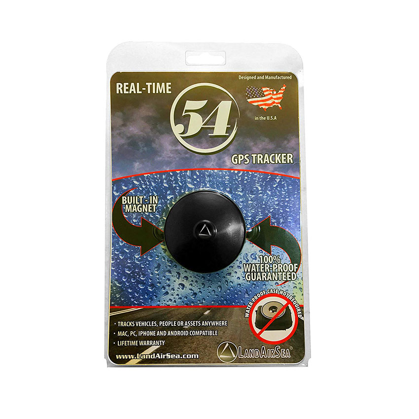 LandAirSea 54 Waterproof Magnet-Mount Real-Time 4G LTE GPS Tracker