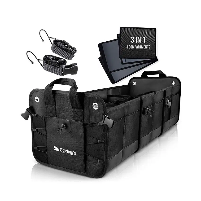 Starling's Car Trunk Organizer – Tre scomparti