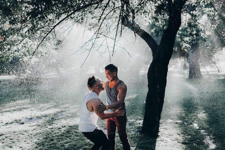 cute gay couple