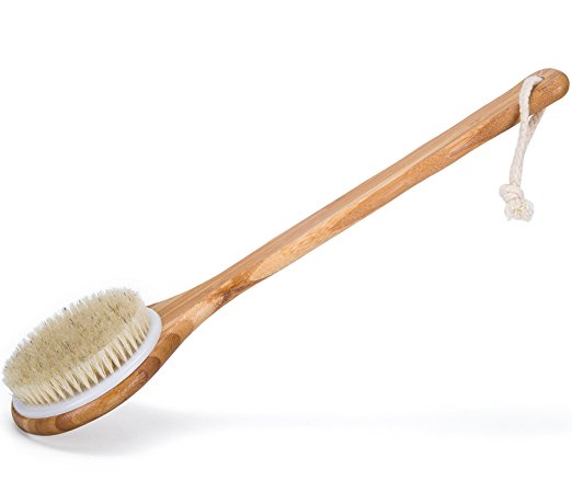 exfoliating shower brush
