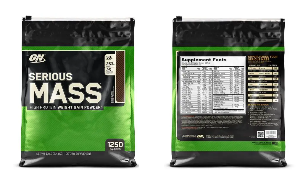 Serious Mass Gainer Protein review