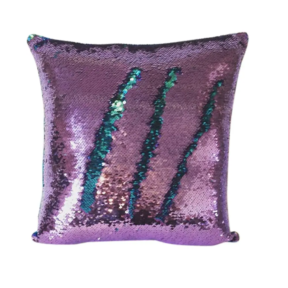 mermaid sequin pillows