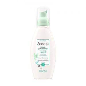 Aveeno Clear Complexion Foaming Oil-Free Facial Cleanser with Salicylic Acid
