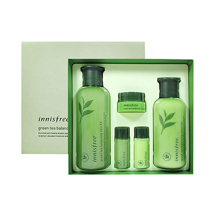 Innisfree Green Tea Balancing Skin Care Set
