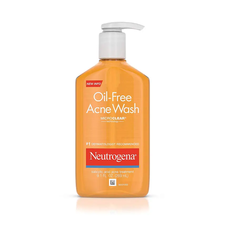 Neutrogena Oil-Free Acne-Fighting Facial Cleanser with Salicylic Acid