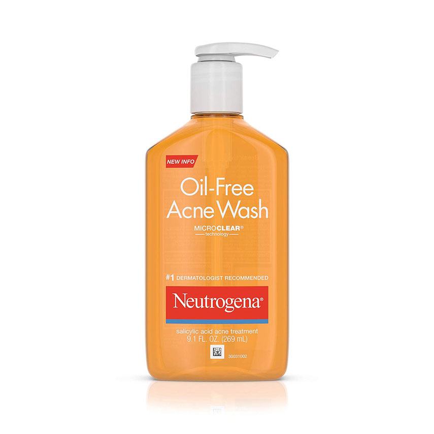 Neutrogena Oil-Free Acne-Fighting Facial Cleanser with Salicylic Acid