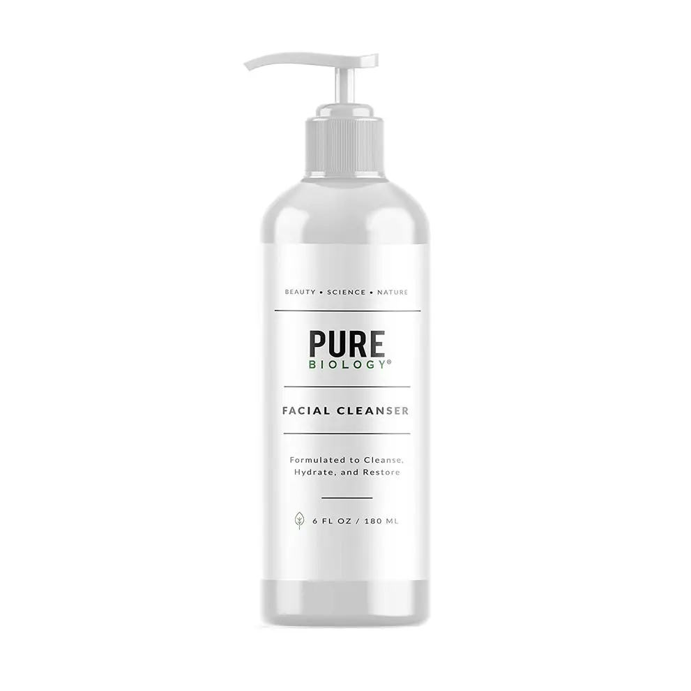 Pure Biology Facial Cleanser with Hyaluronic Acid