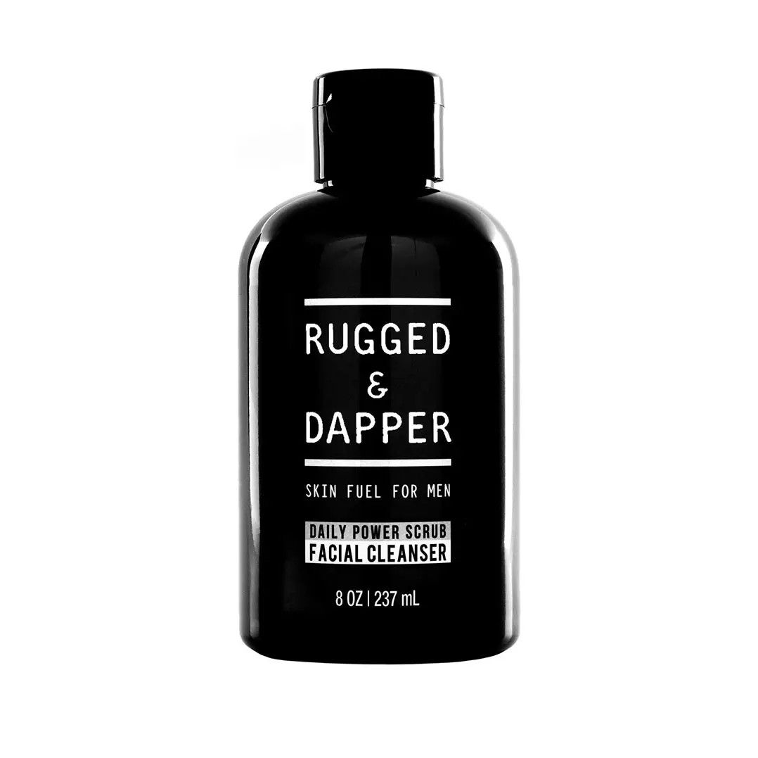 RUGGED & DAPPER Daily Face Wash and Scrub Cleanser for Men