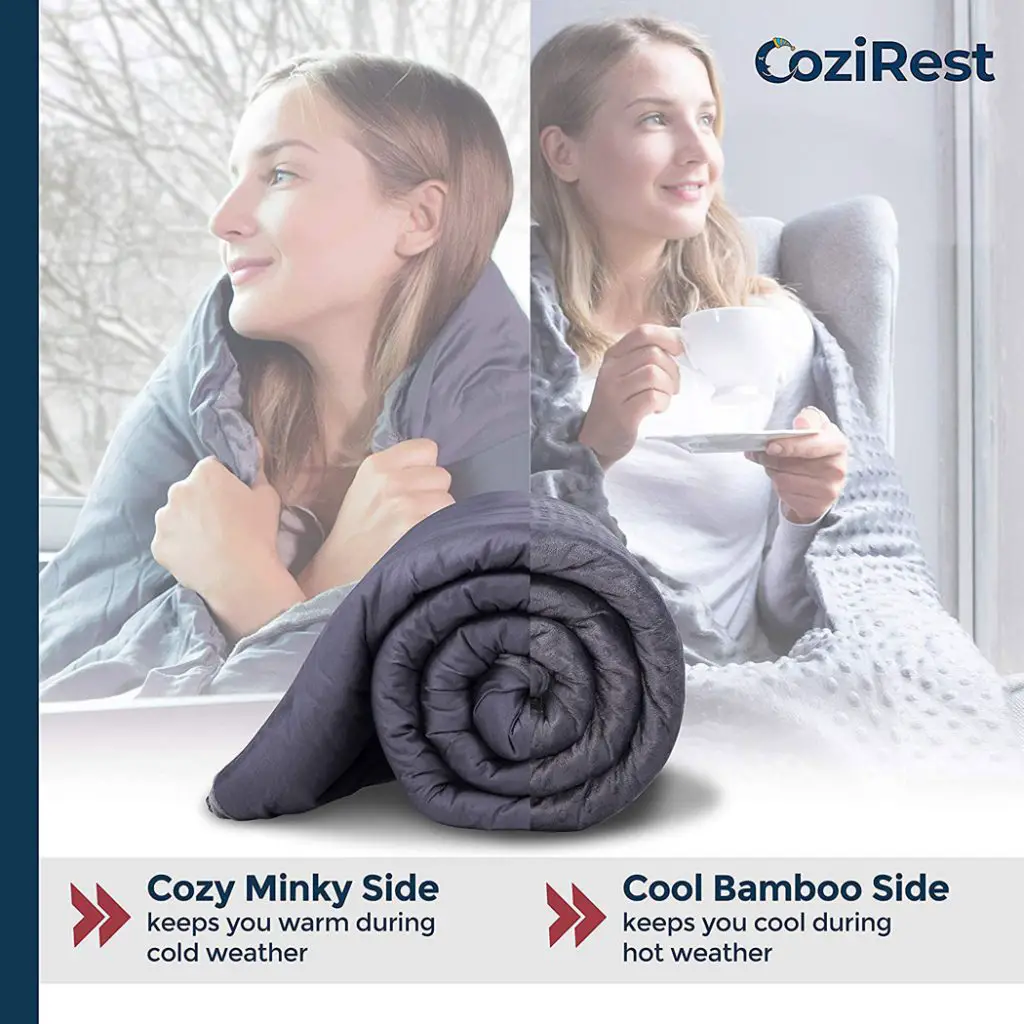 CoziRest Cooling Weighted Blanket
