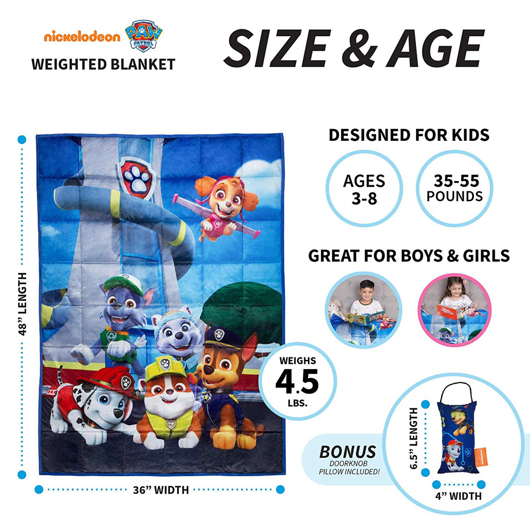 Franco Bedding Super Soft Plush Kids Weighted Blanket