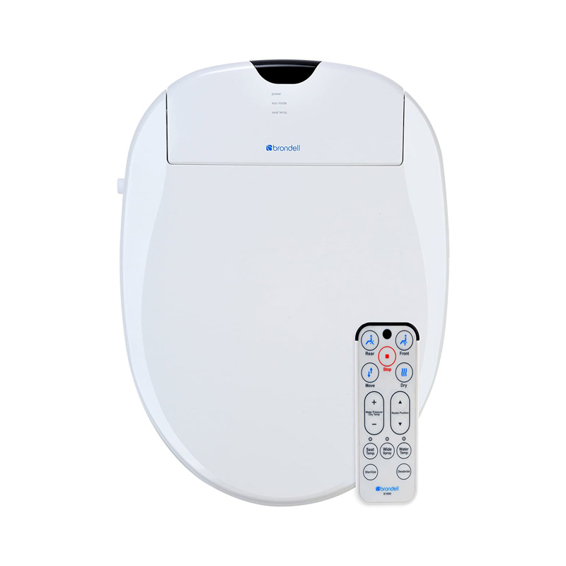 Brondell S1000-RW Swash 1000 Advanced Bidet Round Toilet Seat