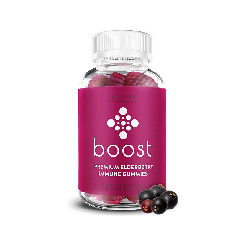 Boost Premium Elderberry Gummies for Adults & Kids