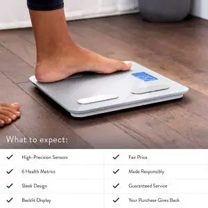 GreaterGoods Digital Body Fat Weight Scale
