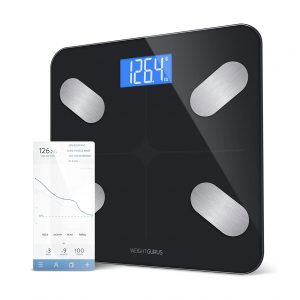 GreaterGoods Bluetooth Connected Body Weight Bathroom Scale