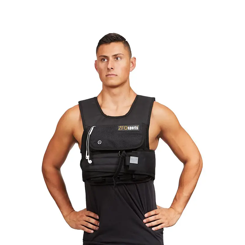 ZFOsports 50lbs Short Adjustable Weighted Vest