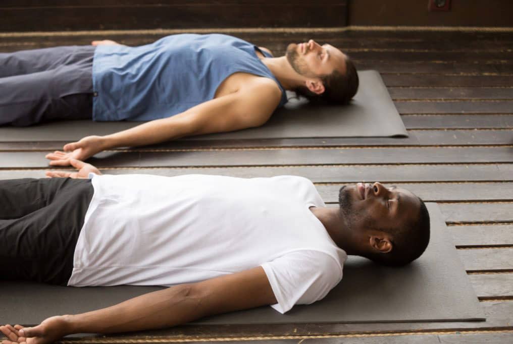 gay couple yoga