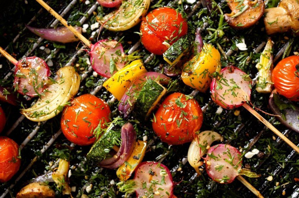 grilled kebabs