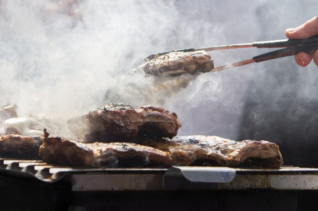 grilled burgers