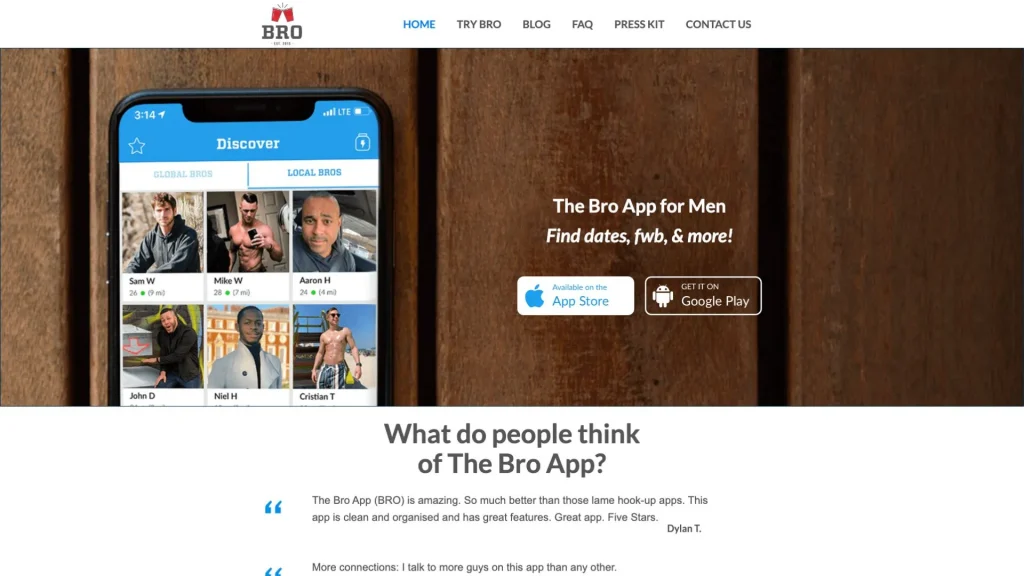 The Bro App